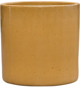 Kvetináč Cylinder Honey žltý 30x30 cm