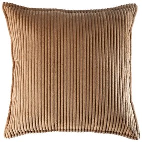 Hnedý menčestrový detský pohovkový vankúš Block – Wigiwama