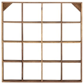 Poschodová polica z recyklovaného dreva v prírodnej farbe Tilo – Bloomingville