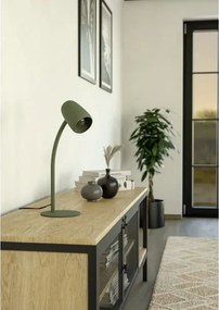 Eglo 901831 - Stolná lampa CARLO 1xE14/18W/230V zelená