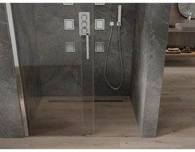Mexen OMEGA posuvné sprchové dvere do otvoru 150 cm, 825-150-000-01-00