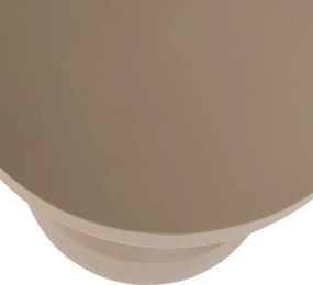 Kovový okrúhly odkladací stolík ø 45 cm Bova – WOOOD