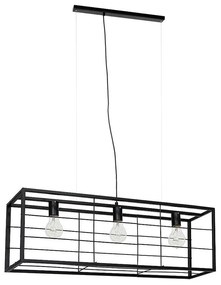 Luster na lanku FRAME 3xE27/60W/230V