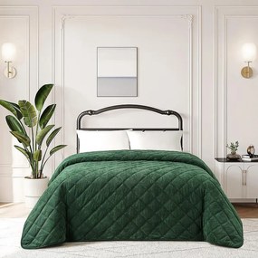 Prikrývka na posteľ Ela RQ-110 170x220 cm zelená