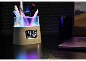 Immax 08980L-LED RGBW Stmievateľná lampa s držiakom na ceruzky FALCON LED/10W/5V