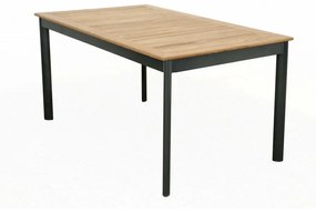 CONCEPT- stôl s teakovou doskou 150x90x75cm FSC®