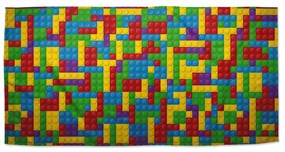 Sablio Uterák Farebná stavebnica - 50x100 cm