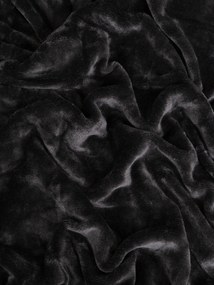 Obliečka na vankúš mikroplyš Exclusive 40 × 60 cm - Laura čierna
