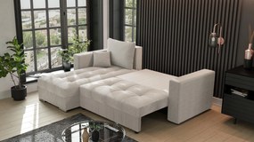 Rohová sedačka Josie (L) (béžová). Akcia -21%. Vlastná spoľahlivá doprava až k Vám domov. 1133159