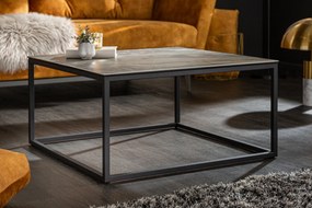 Konferenčný stolík Symbiosis 75cm mramorový vzhľad keramika