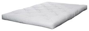 Biely mäkký futónový matrac 200x200 cm Triple latex – Karup Design
