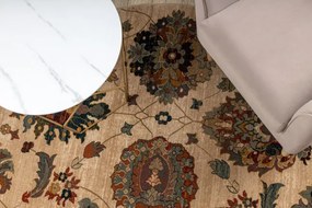 Koberec SUPERIOR LATICA krémový kruh