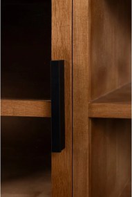 TV stolík z kaučukového dreva v prírodnej farbe 150x55x38 cm Yaz – White Label