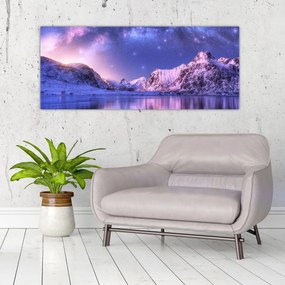Obraz - Arktická krajina (120x50 cm)