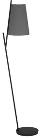 Eglo 390137 - Stojacia lampa PETROSA 1xE27/40W/230V šedá