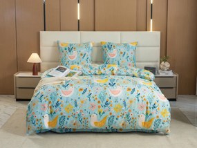 Obliečky z mikrovlákna SPRING TWEET farebné Rozmer obliečky: 70 x 90 cm | 140 x 200 cm