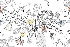 Tapeta s prekrásnym jesenným motívom - 75x1000 cm