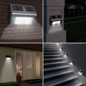 InternetovaZahrada Solárna nástenná LED lampa