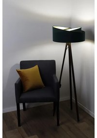 Stojacia lampa GALAXY 1xE27/60W/230V zelená/wenge