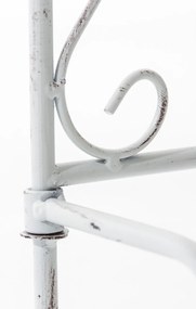 Mriežka na ruže Burg - 122 x 35 cm - Biela antik