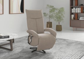 XXXLutz RELAXAČNÉ KRESLO, textil, béžová Sit & More - Online Only obývacie izby - 00014401324H