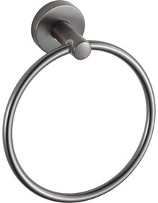 Mexen Remo, prsteňový vešiak na uterák, grafitová, 7050732-66