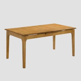 Jedálenský stôl AVELLA z kaučukovníkového dreva, rozkladací 718540