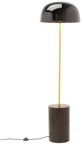 Loungy stojaca lampa čierna 160 cm
