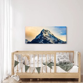 Obraz zasnežených hôr, Nepál (120x50 cm)