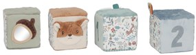 Kocky textilné 4 ks Forest Friends