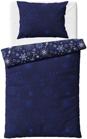 Bavlnené posteľné obliečky - motív Ľadové vločky - 100% bavlna reforcé - 70 x 90 cm + 140 x 200 cm