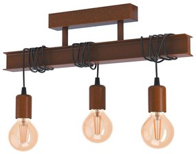 Eglo 43522 - Prisadený luster TOWNSHEND 3xE27/60W/230V