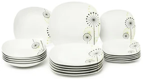 VANESA Jídelní souprava talířů z porcelánu 18dílná, MÄSER
