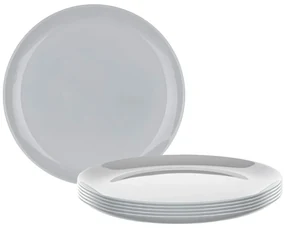 Luminarc Tanier plytký DIWALI 25 cm, 6 ks, sivá