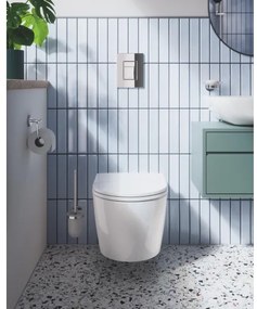 GROHE 103848SH00 - Závesné WC START ROUND keramické 368 × 543 mm DuroWhite