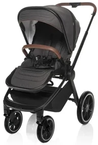 Zopa športový kočík MOVE CROSS + nánožník a pláštenka - rocky grey (black)