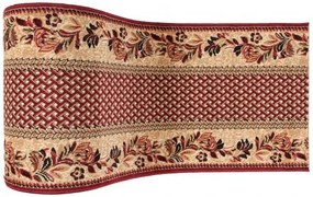 Behúň ATLAS PP 7192B tmavý béžový, červený