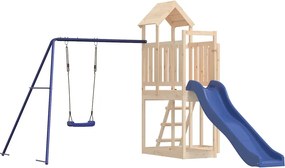 vidaXL Vonkajšia súprava na hranie masívna borovica