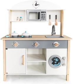 Drevená kuchynka XXL pre deti ECOTOYS