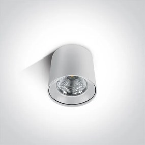 1-LIGHT 12115LA/W/W Stropné svietidlo COB LED 15W, 3000K, 1300lm, IP20, biela