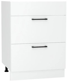 Kuchynská skrinka Max D60pc S/2 Zasl biela
