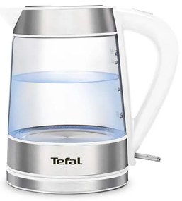 Rýchlovarná kanvica Tefal Glass KI730132 biela (použité)