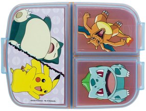 Multibox na desiatu Pokémon s 3 priehradkami