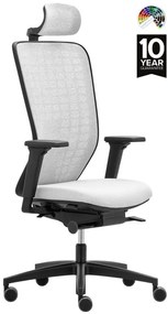 RIM Kancelárska stolička SPACE SP 1523 čalúnenie SILVERTEX koženka