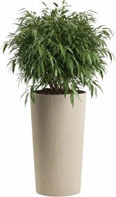 PLASTOVÝ KVETINÁČ URBANIKA ECO 57X29,5 CM LATTE