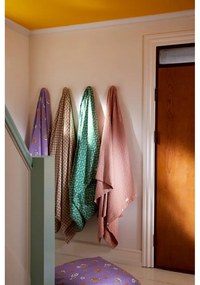 Zelené obliečky na jednolôžko z bavlneného saténu 140x200 cm Pleasantly - JUNA