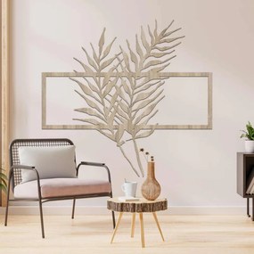 Drevená dekorácia Tropické listy – Moderný botanický dizajn | SENTOP HDF0303