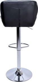 Barová stolička ROSSI sivá / čierna