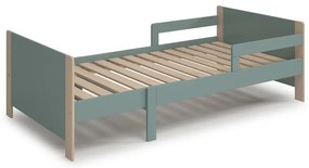 Rastúca detská posteľ v zeleno-prírodnej farbe 90x140/190 cm Willi – Marckeric