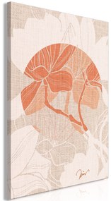 Artgeist Obraz - Stylish Magnolia (1 Part) Vertical Veľkosť: 40x60, Verzia: Na talianskom plátne